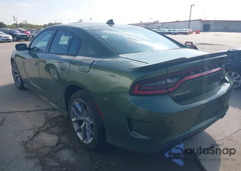 2023 Dodge Charger Gt из США, поврежденный, VIN 2C3CDXHG0PH600412